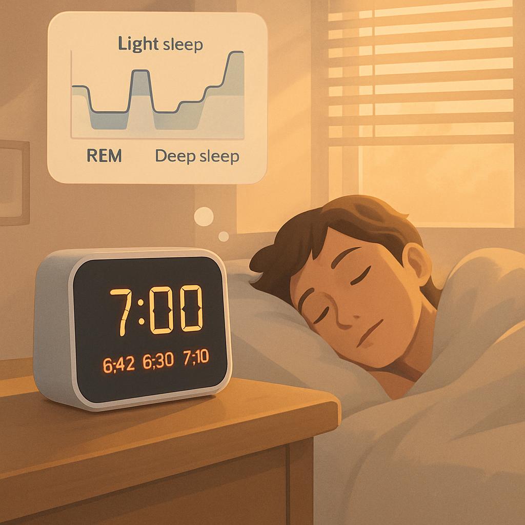 Learn how smart alarm clocks enhance your mornings by waking you gently during light sleep.