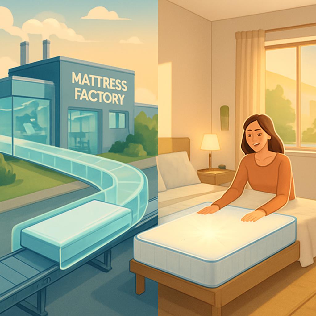 Learn how direct-to-consumer mattress shopping ensures hygiene, saves money, and transforms your sleep experience.