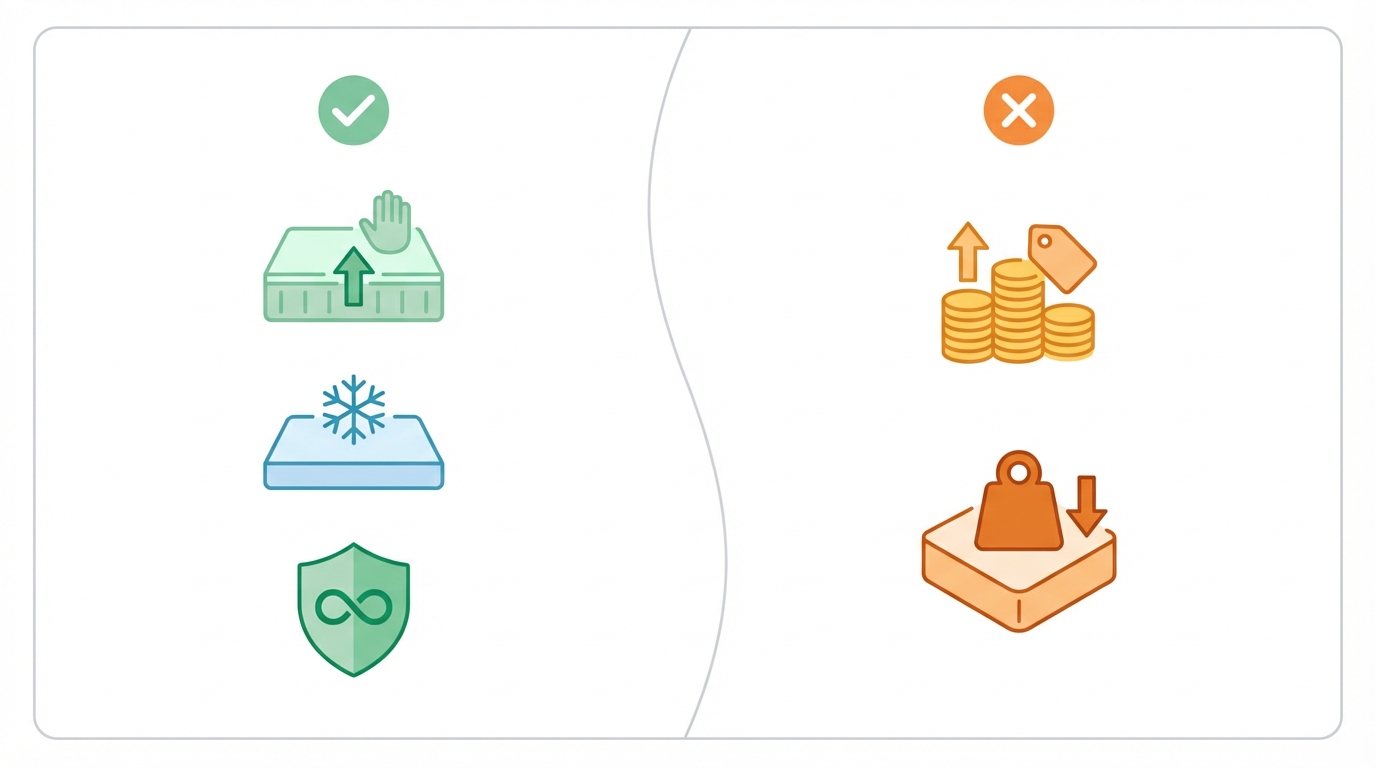 Pros and cons comparison for remove urine stains from mattress
