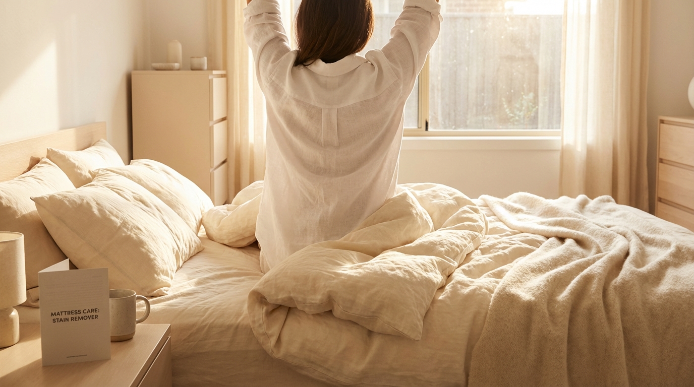 Waking up refreshed on a remove urine stains from mattress