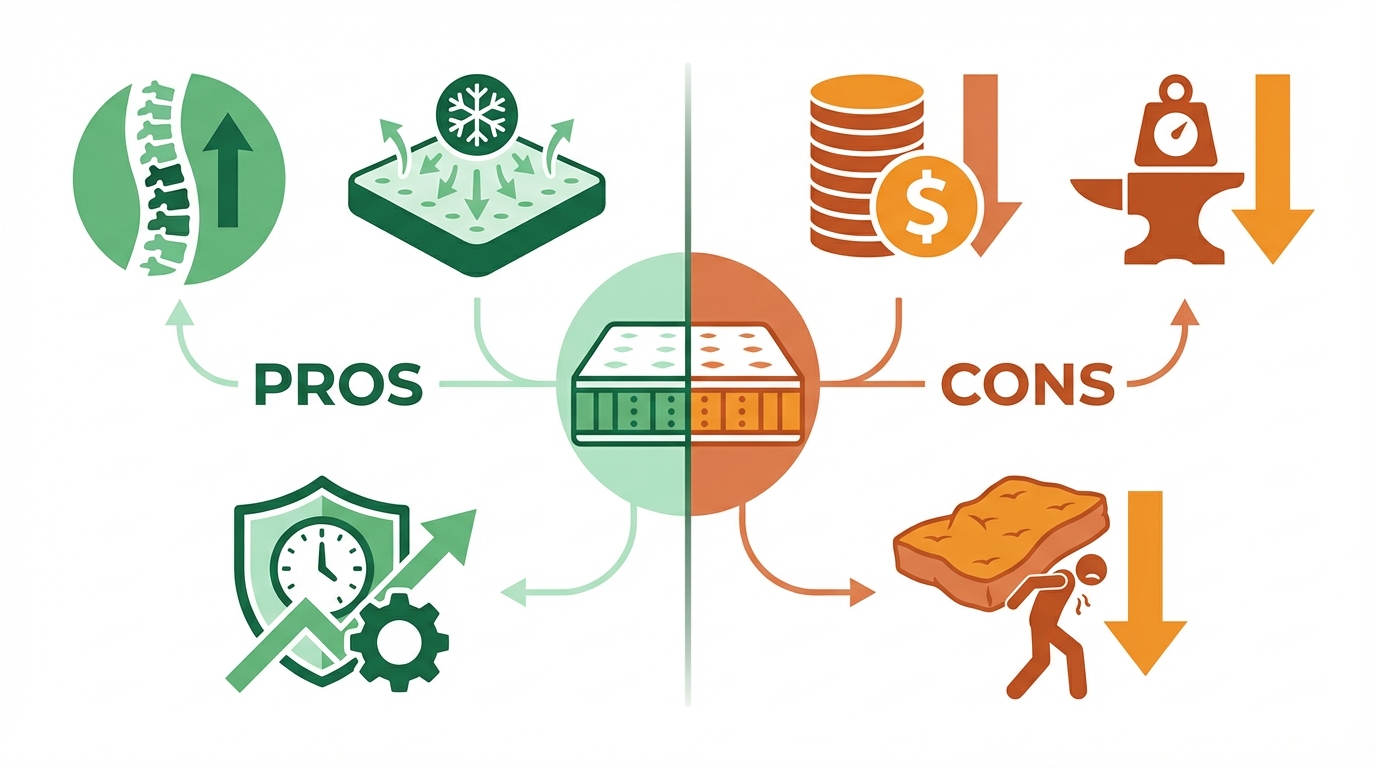 Pros and cons comparison for get rid of bed bugs in a mattress