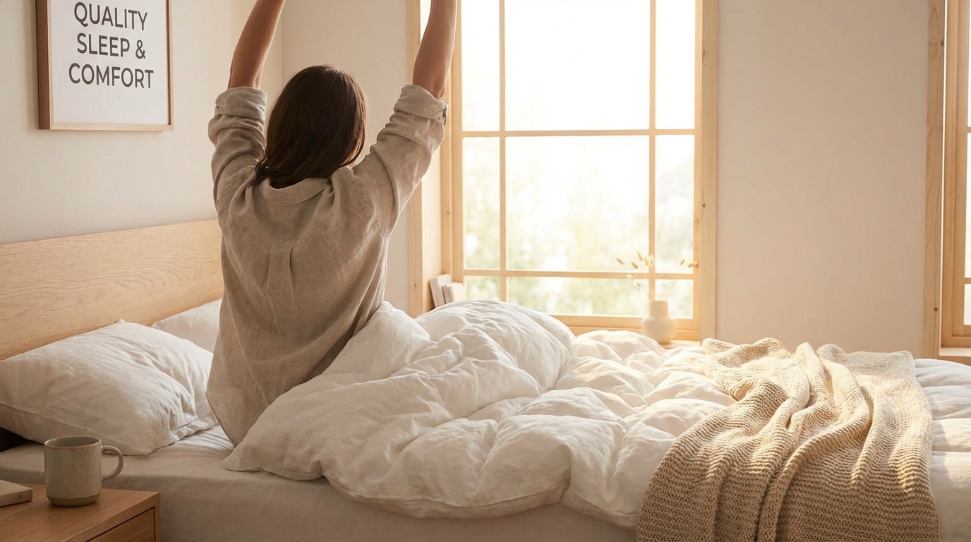 Waking up refreshed on a get cat pee out of mattress