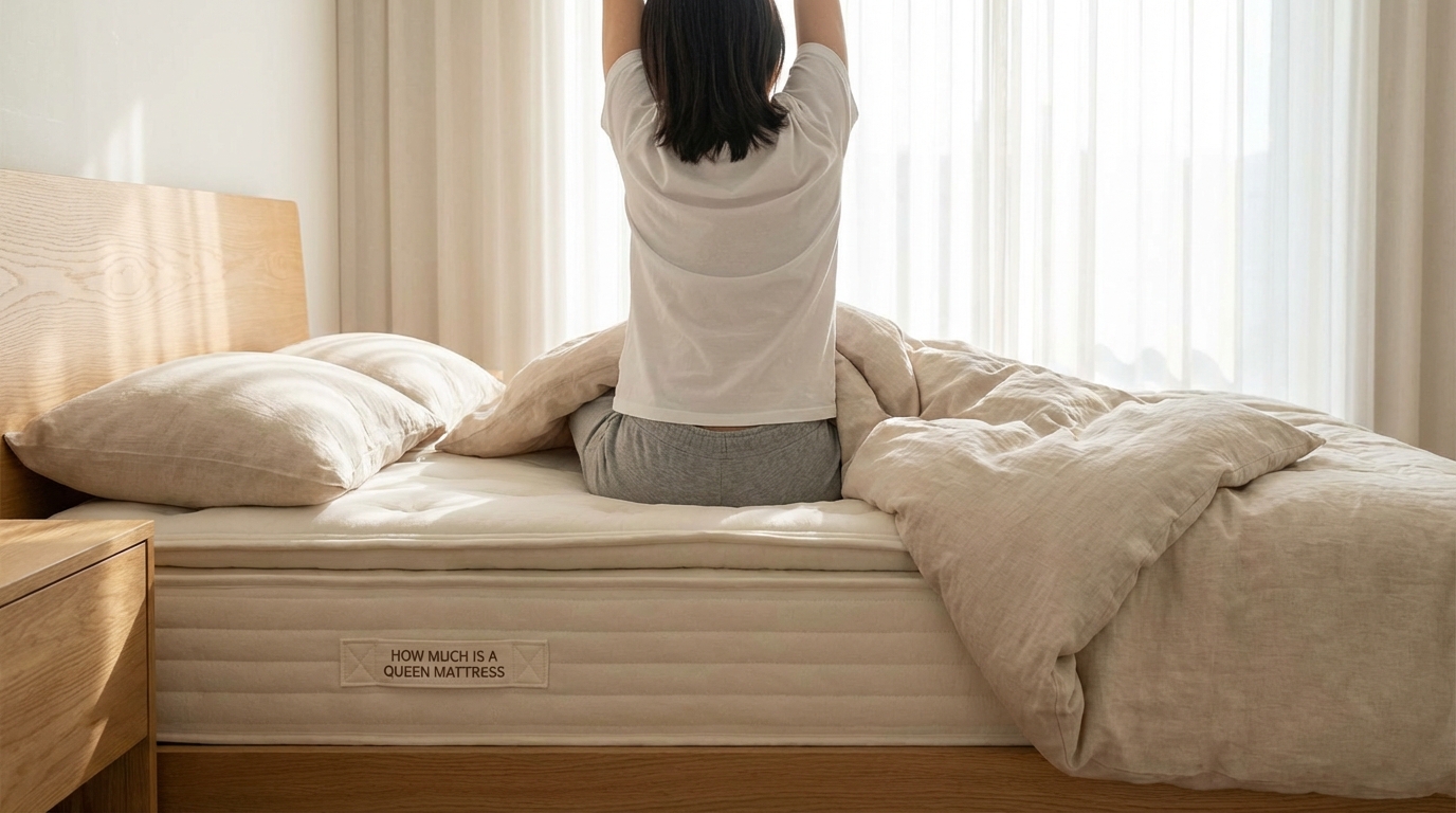 Waking up refreshed on a how much is a queen mattress