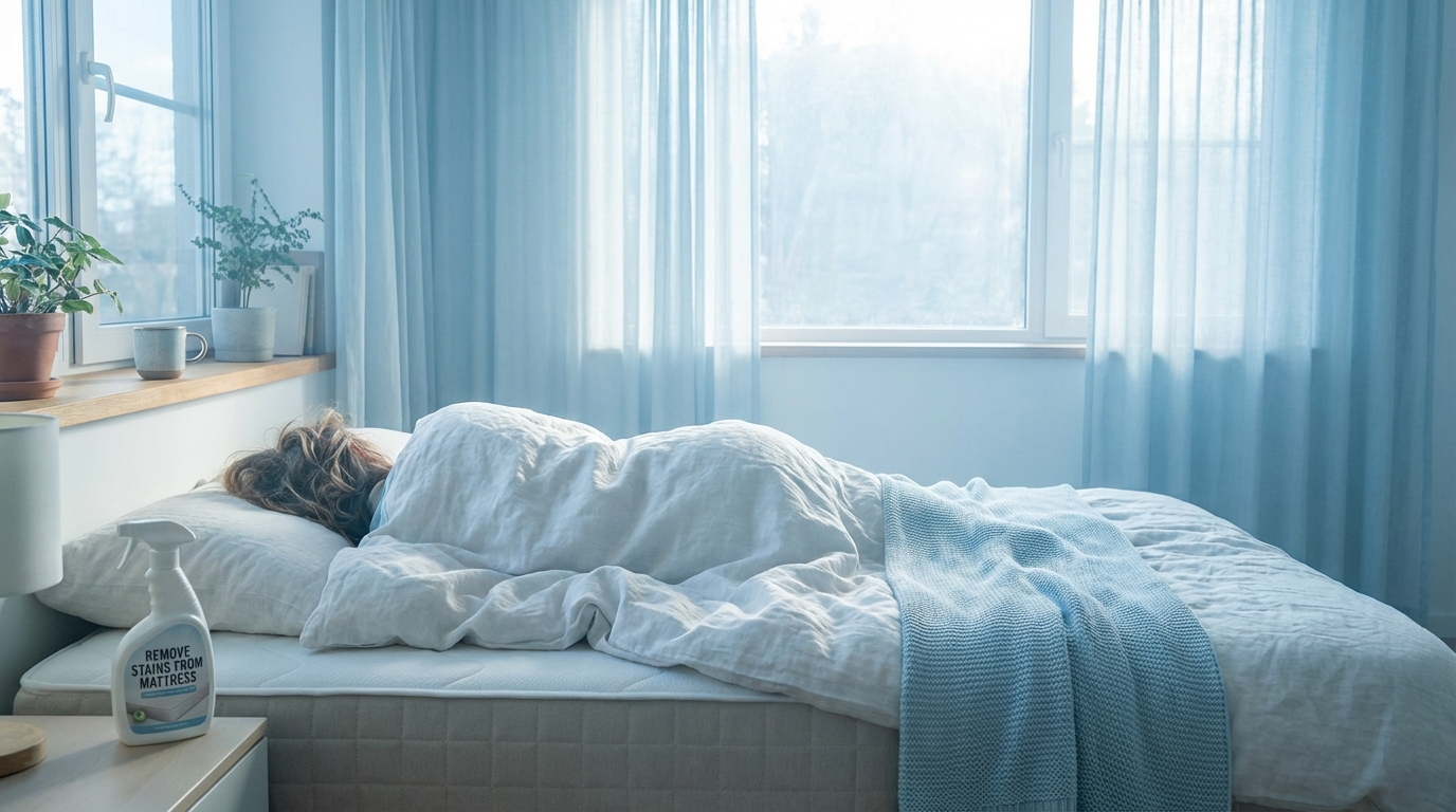 Cool, comfortable sleep on a remove stains from mattress