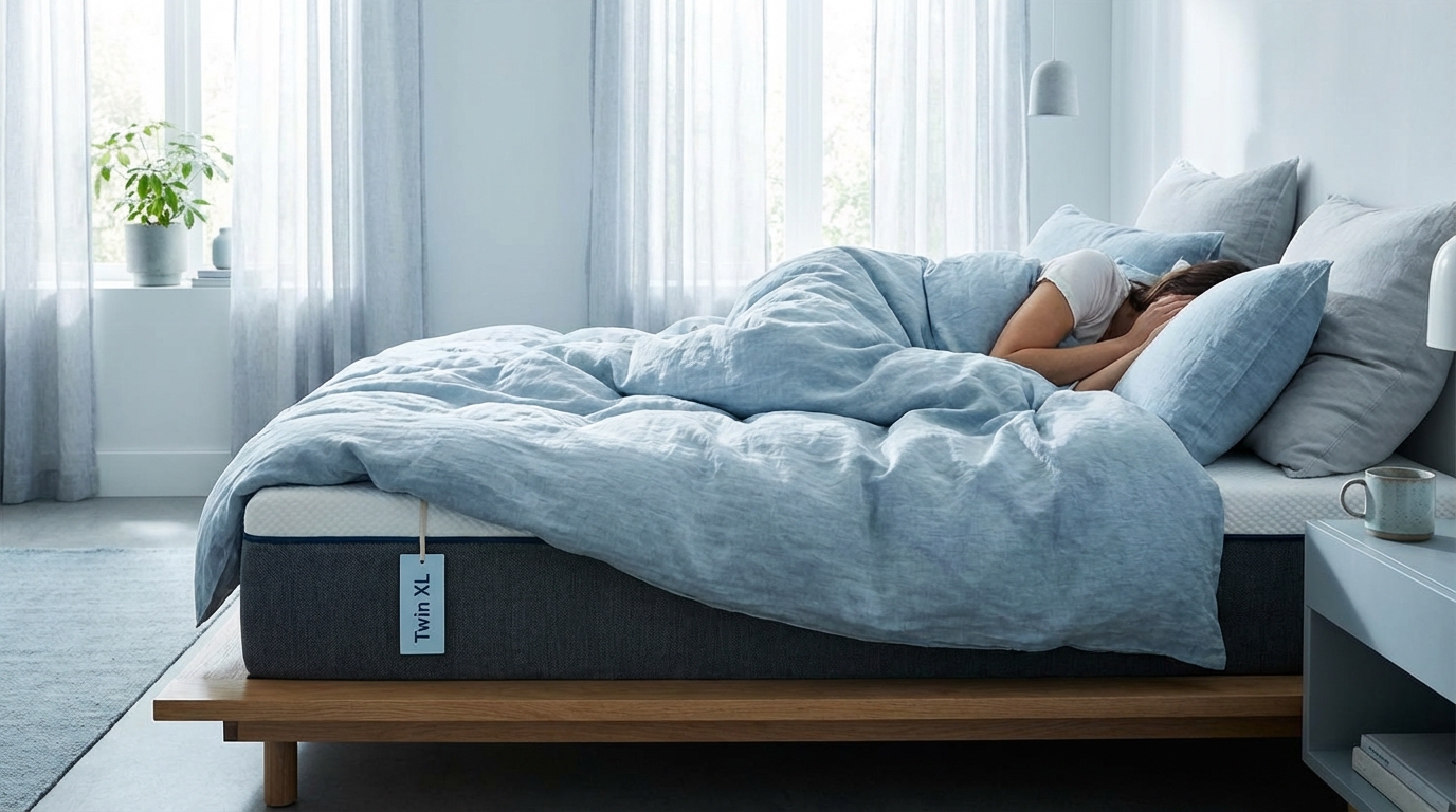 Cool, comfortable sleep on a what size is a twin xl mattress