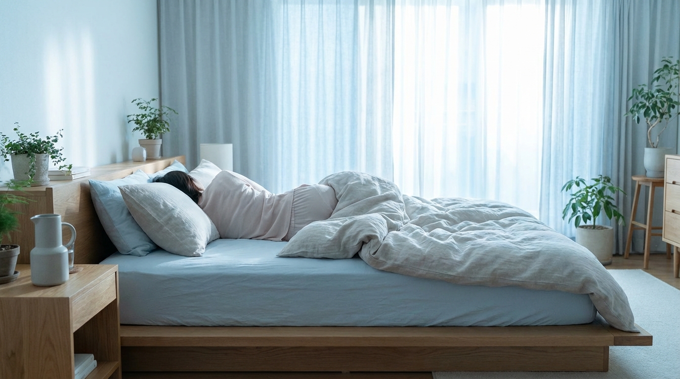 Cool, comfortable sleep on a the dimensions of a king size mattress