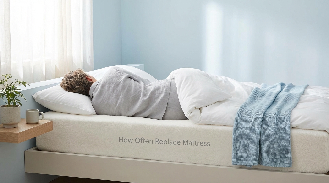 Cool, comfortable sleep on a how often replace mattress