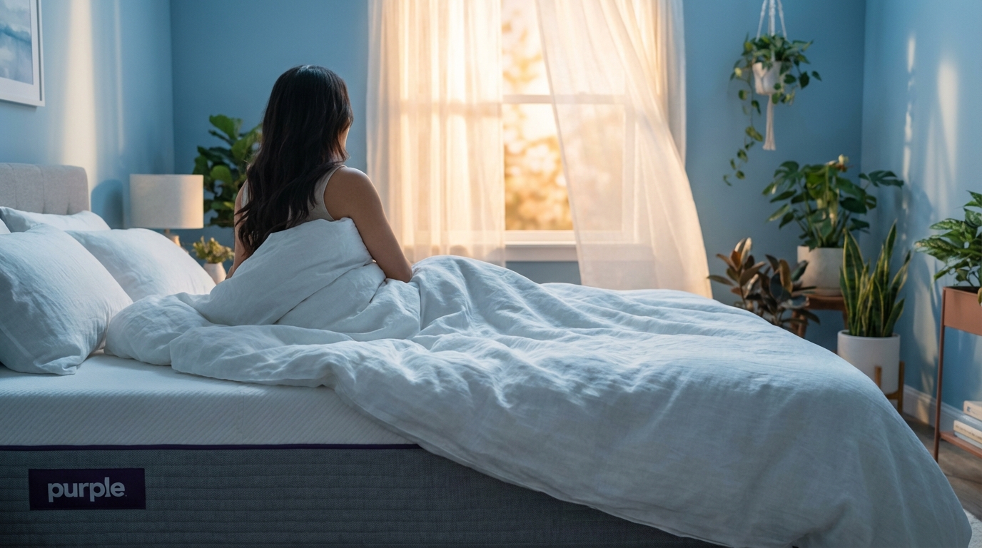 Cool, comfortable sleep on a how much is a purple mattress