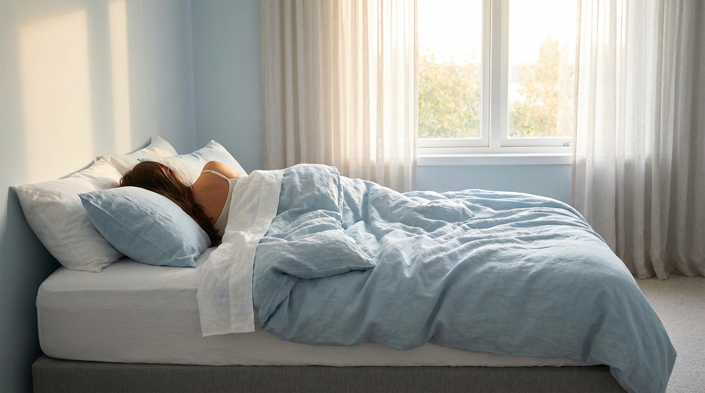 Cool, comfortable sleep on a the measurements of a full size mattress