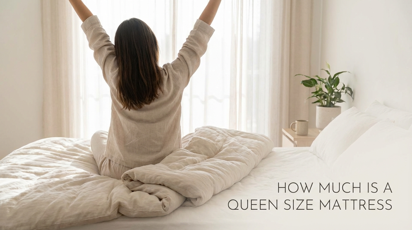 Waking up refreshed on a how much is a queen size mattress