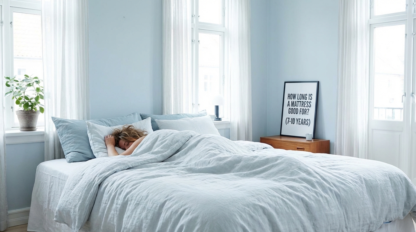 Cool, comfortable sleep on a how long is a mattress good for