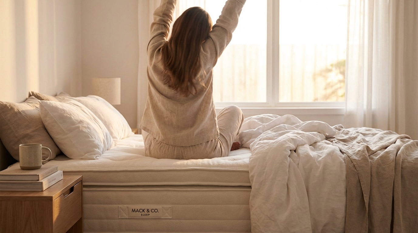 Waking up refreshed on a who is mattress mack