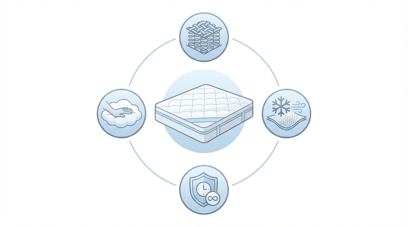 Key features of a get pee out of mattress