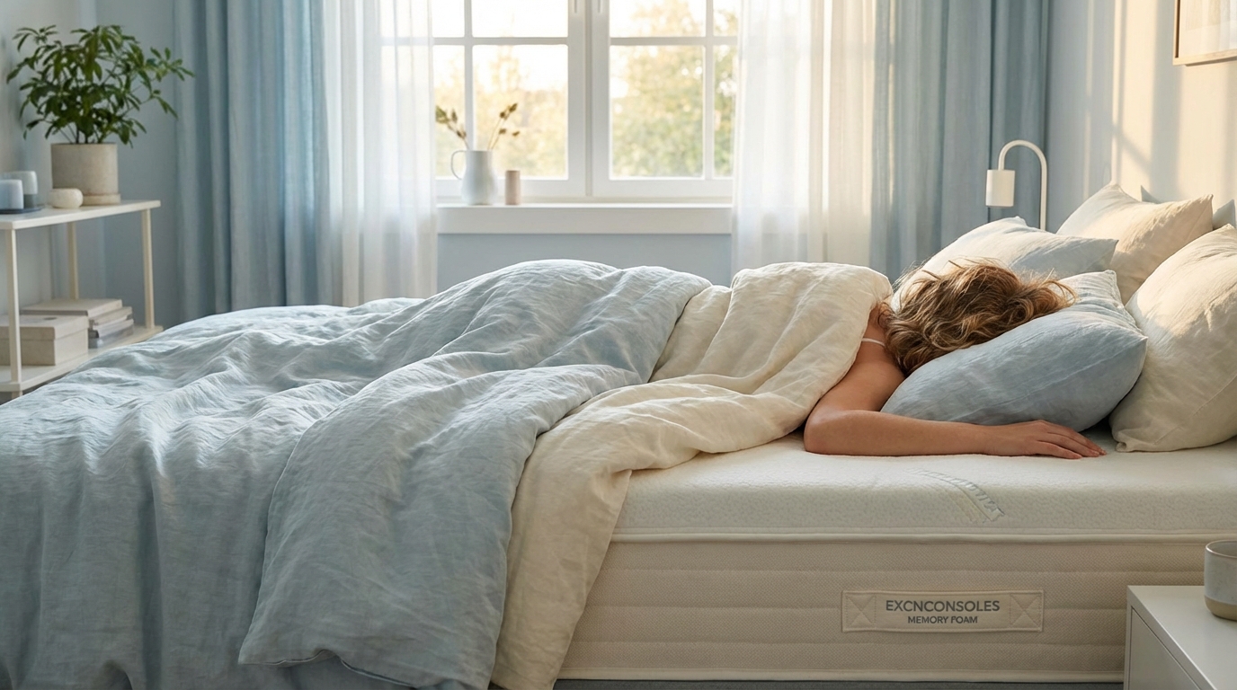 Cool, comfortable sleep on a which is the best memory foam mattress excnconsoles