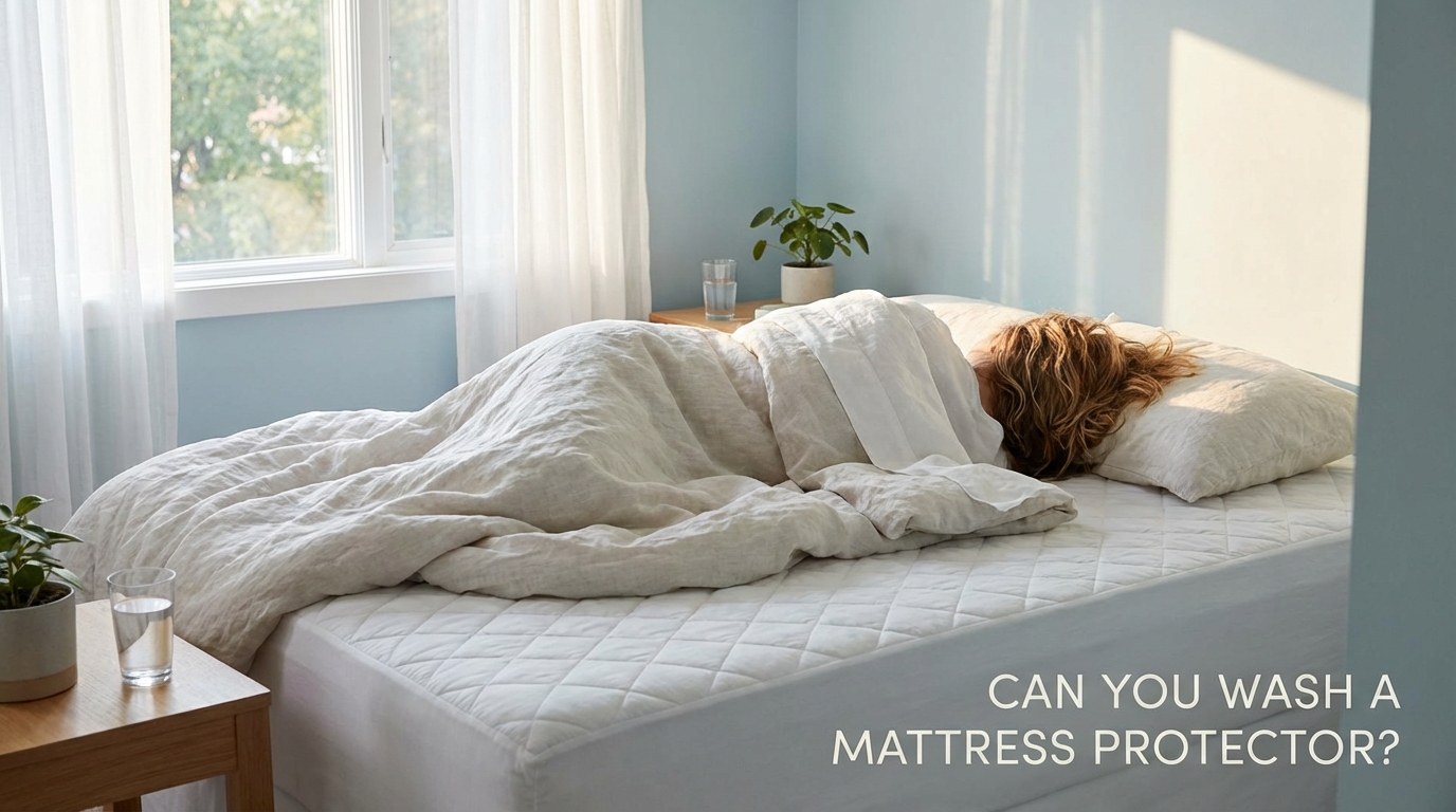 Cool, comfortable sleep on a can you wash a mattress protector