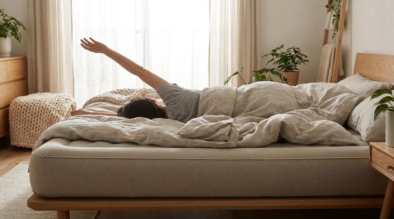 Waking up refreshed on a find hole in air mattress