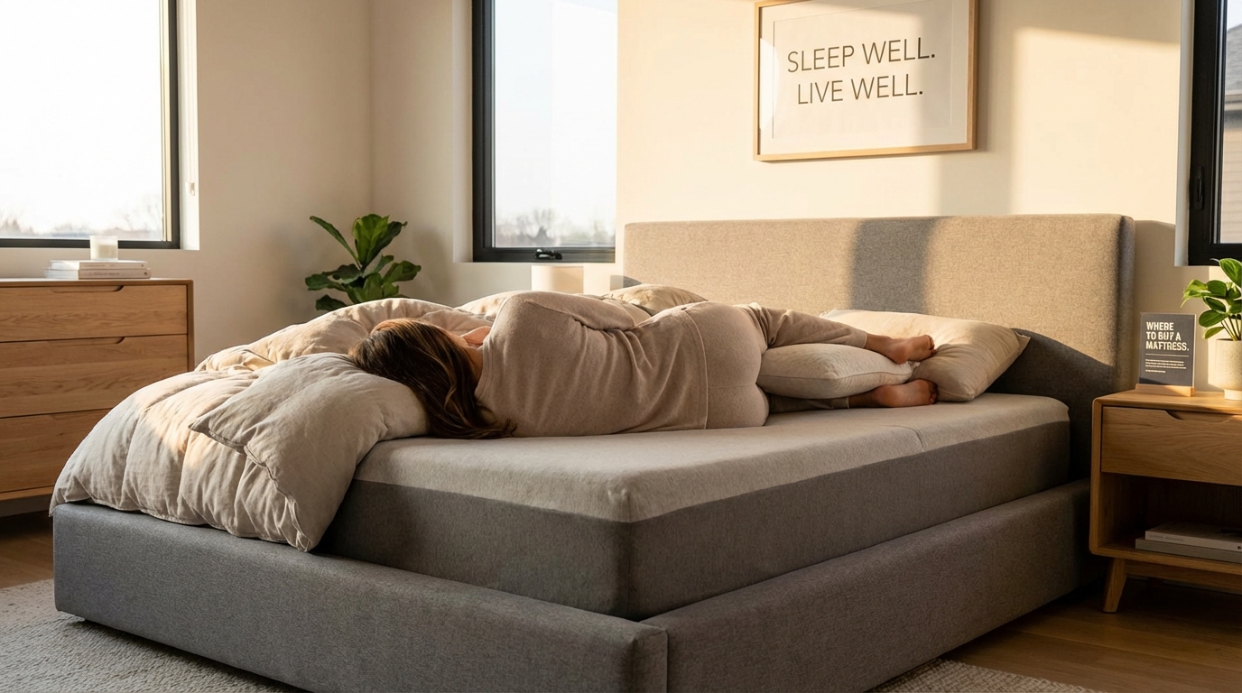 Proper sleep support on a where to buy a mattress