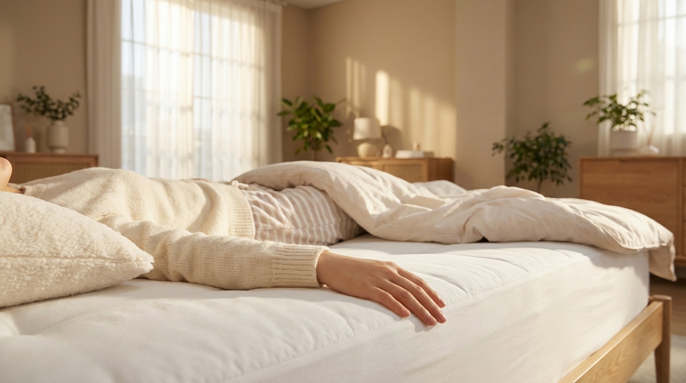 Waking up refreshed on a deep clean a mattress