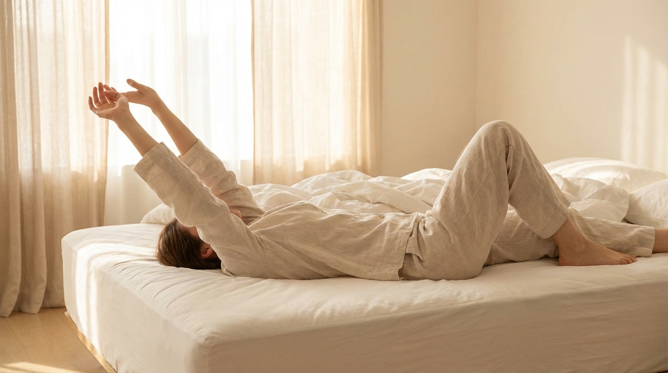 Waking up refreshed on a clean your mattress