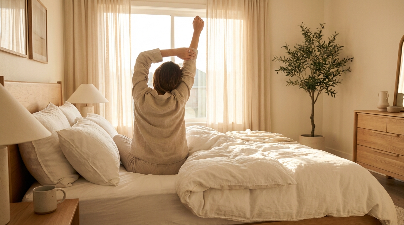 Waking up refreshed on a deep clean a mattress at home