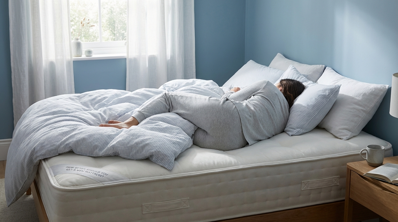 Cool, comfortable sleep on a how often should you get a new mattress