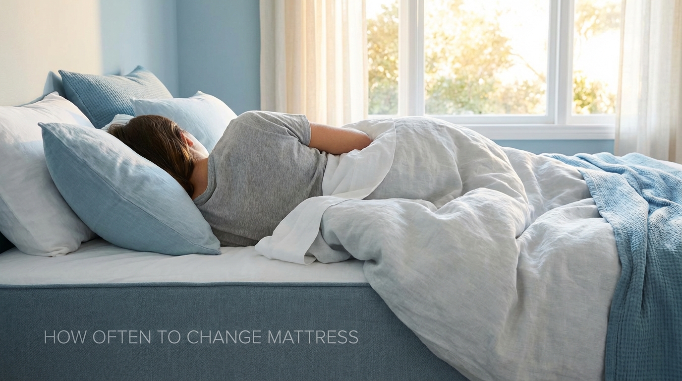 Cool, comfortable sleep on a how often to change mattress