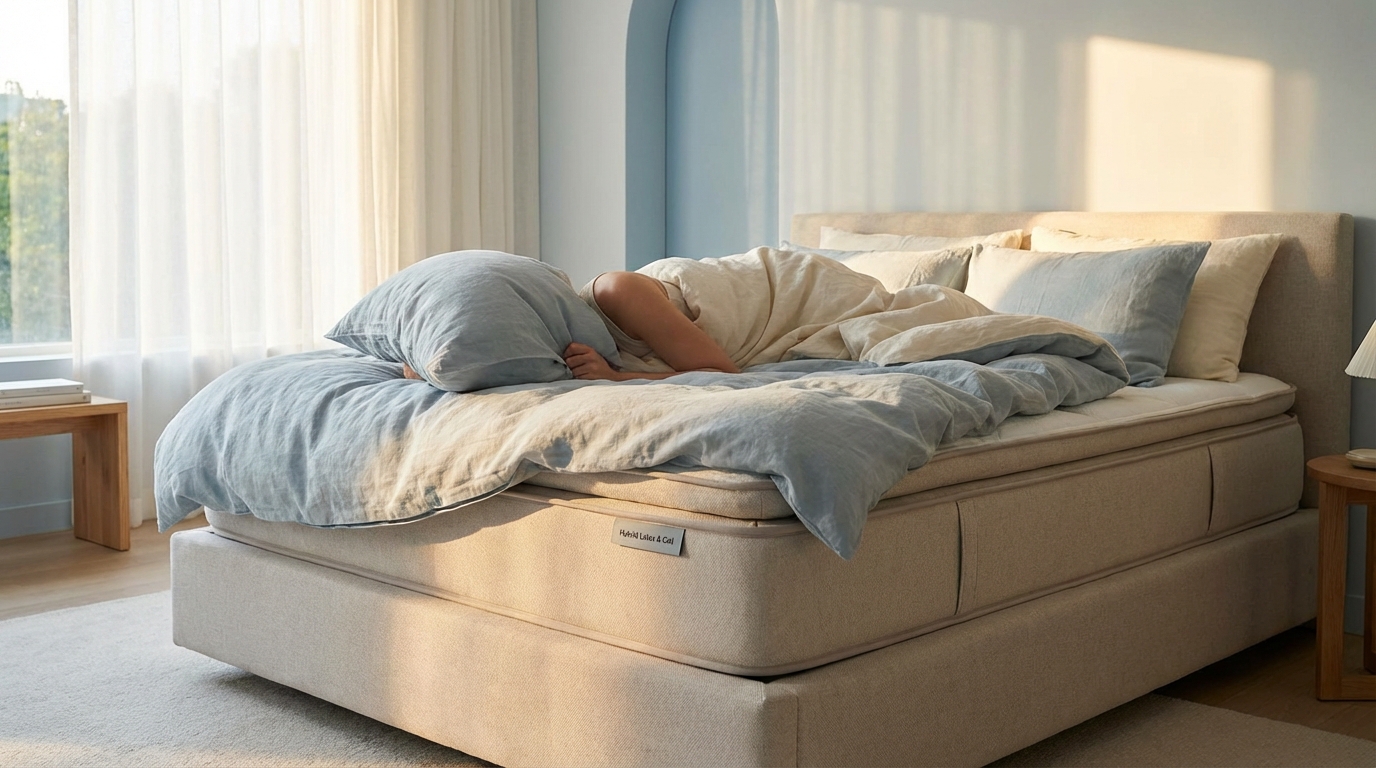 Cool, comfortable sleep on a what kind of mattress is best for back pain