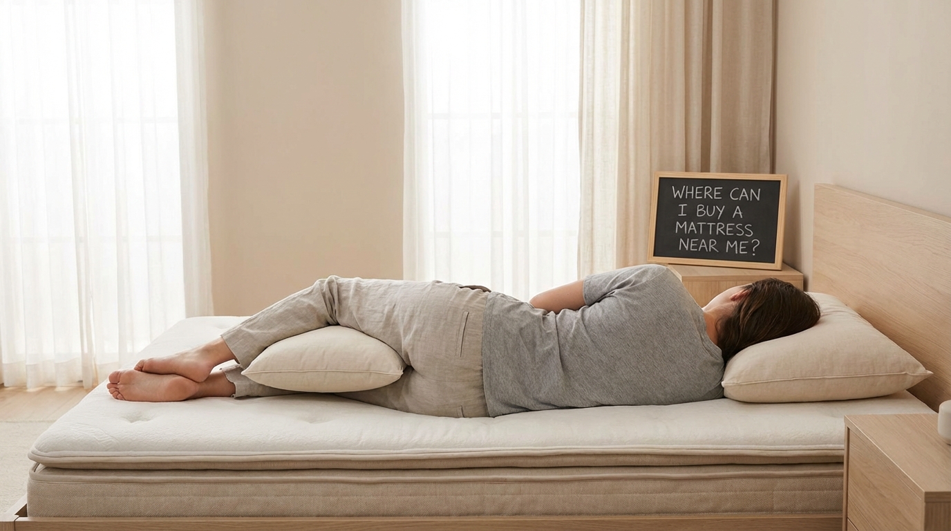 Proper sleep support on a where can i buy a mattress near me