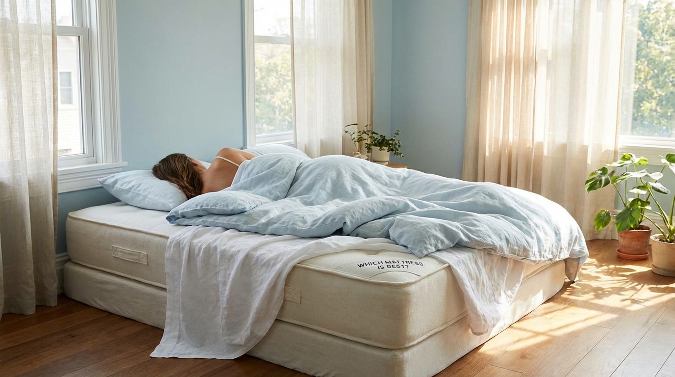 Cool, comfortable sleep on a which mattress is best