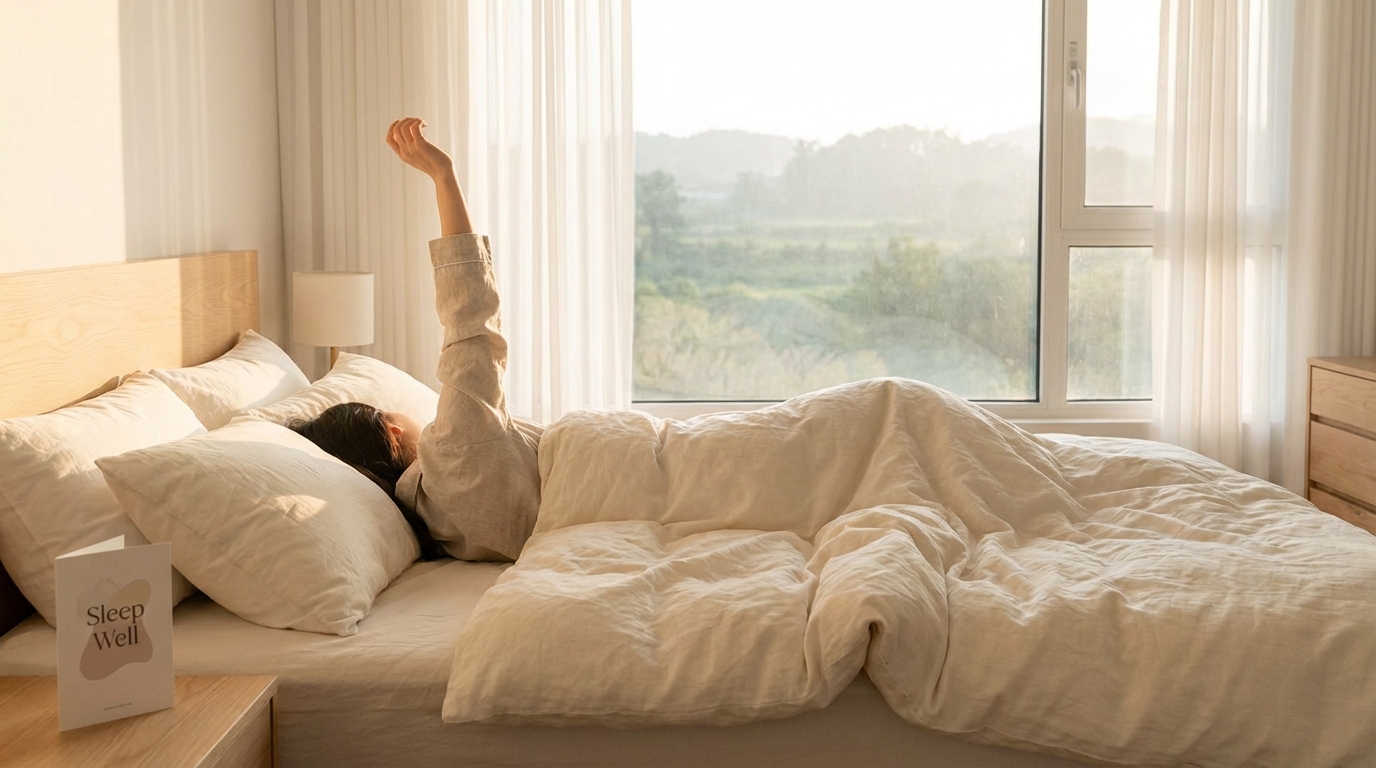 Waking up refreshed on a get rid of a mattress