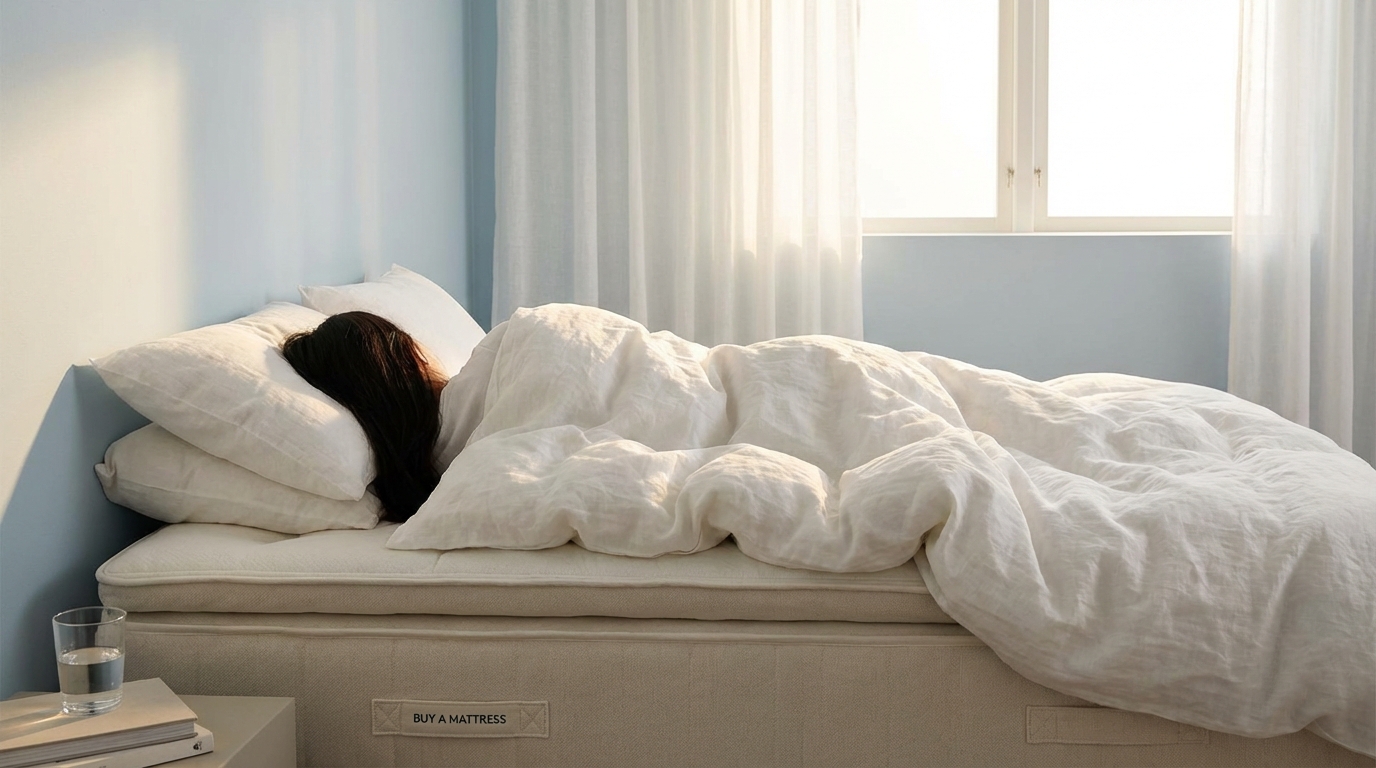 Cool, comfortable sleep on a buy a mattress