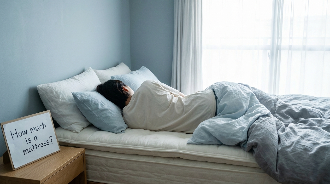 Cool, comfortable sleep on a how much is a mattress
