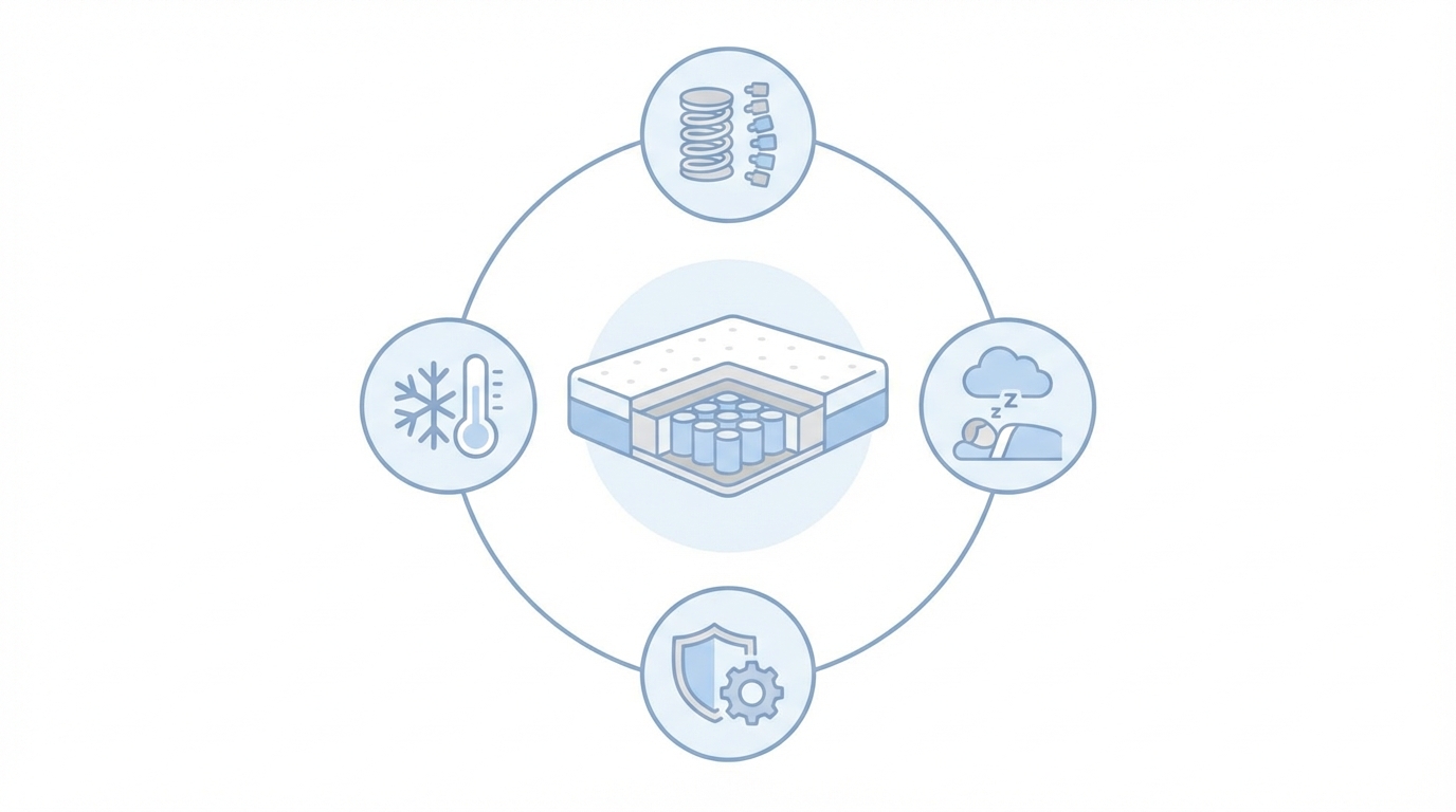 Key features of a clean urine from mattress