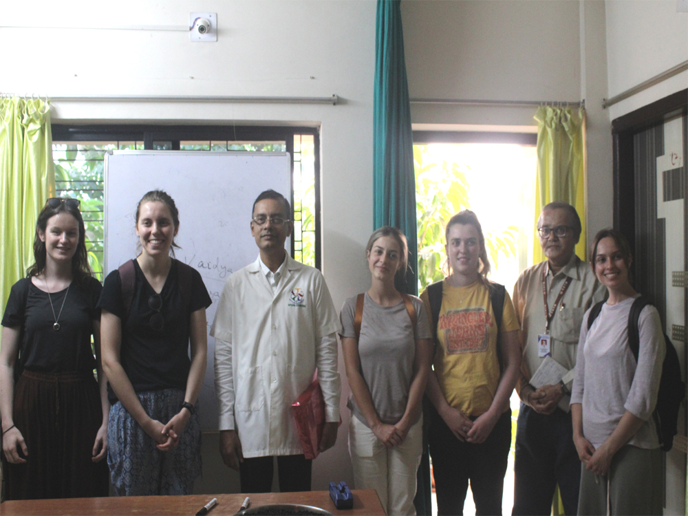 Delegates from Deakin University Australia