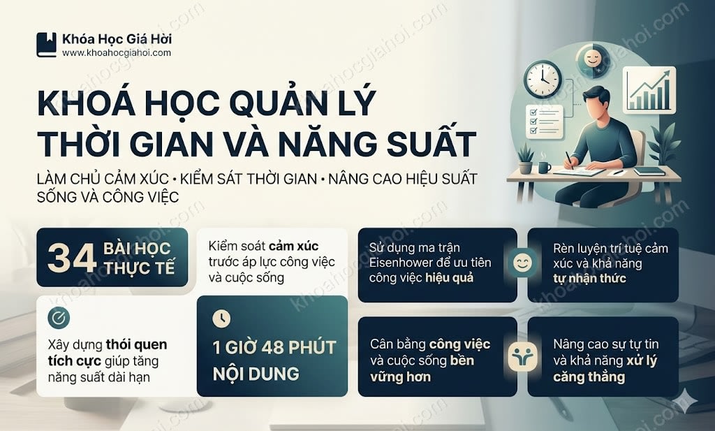 Khoá Học Quản Lý Thời Gian Và Năng Suất
