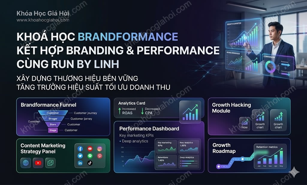 Khoá Học Brandformance: Kết Hợp Branding & Performance Cùng Run By Linh