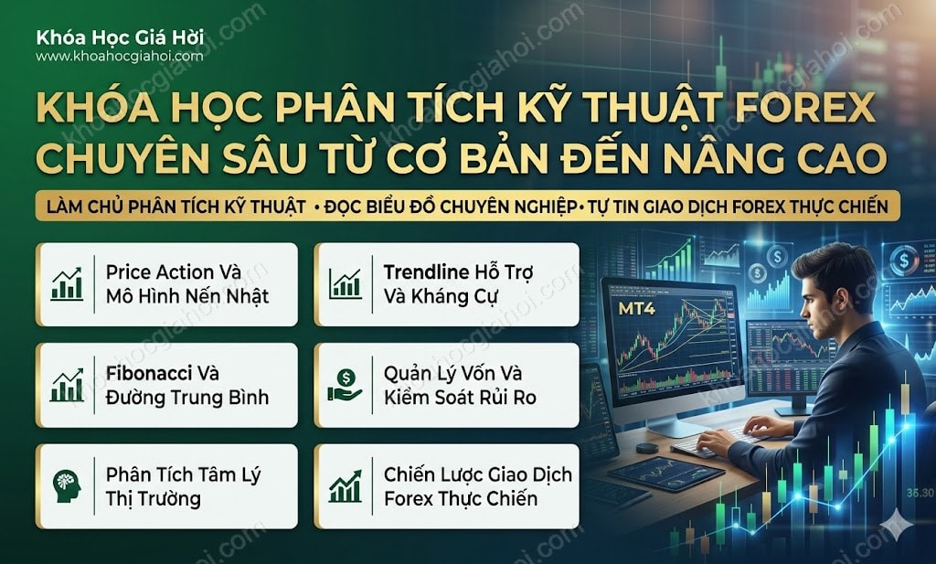 Khóa Học Phân Tích Kỹ Thuật Forex Chuyên Sâu Từ Cơ Bản Đến Nâng Cao