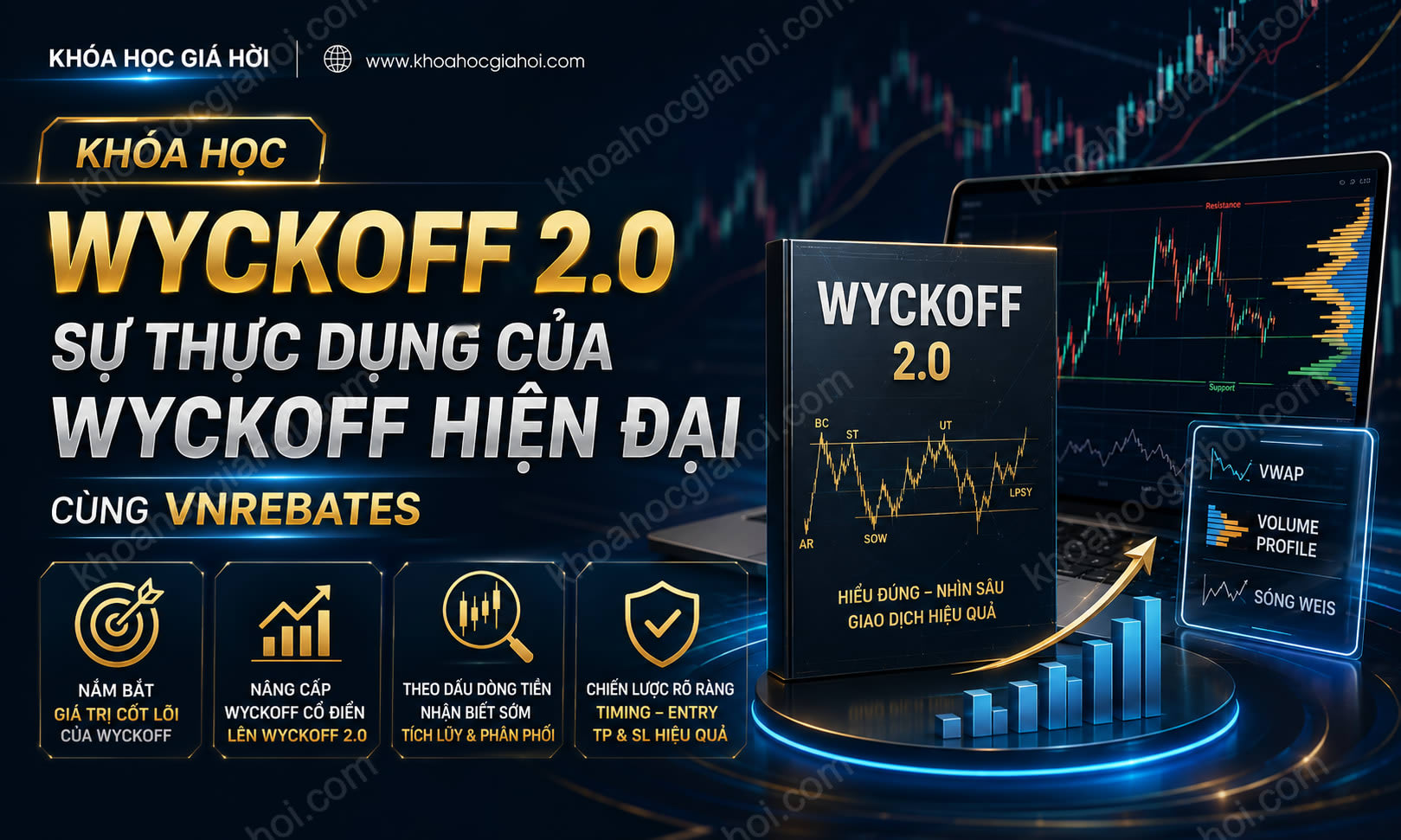 Khóa Học Wyckoff 2.0 Sự Thực Dụng Của Wyckoff Hiện Đại Cùng Vnrebates