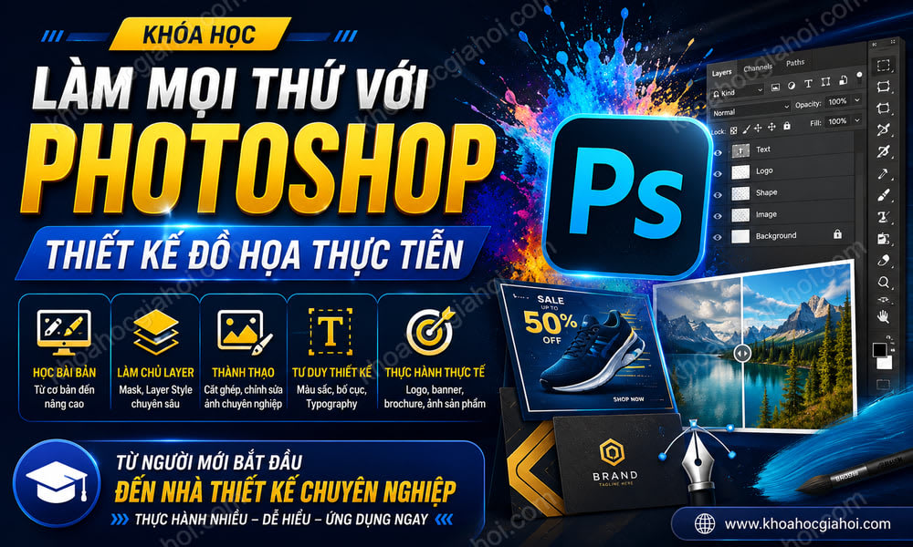 Làm Mọi Thứ Với Photoshop - Thiết Kế Đồ Họa Thực Tiễn