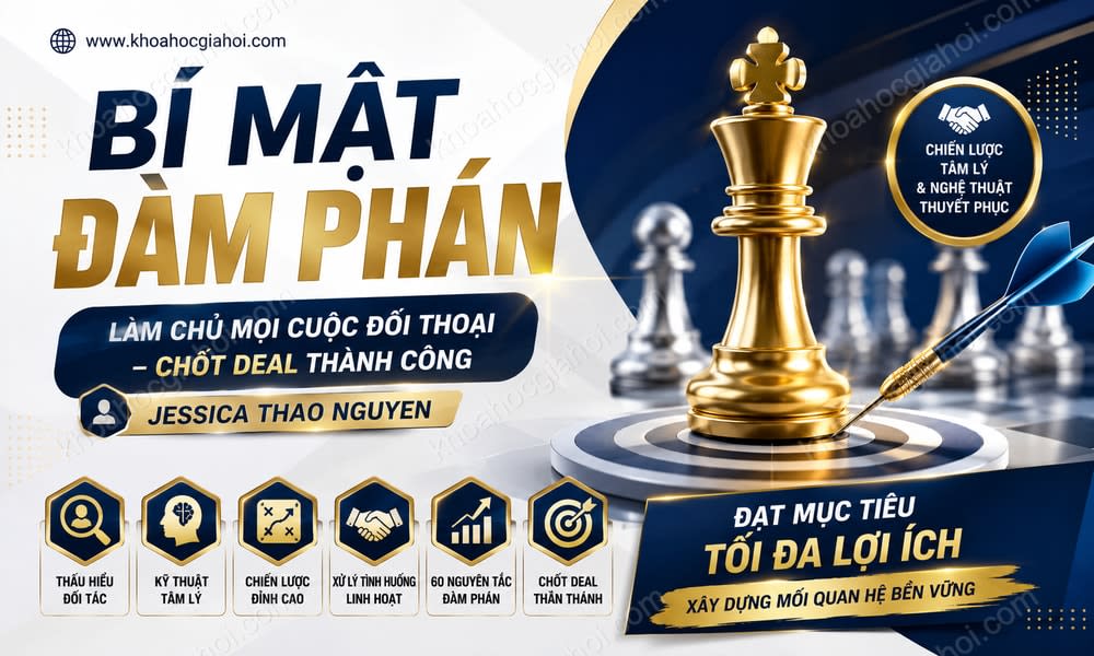 Khóa Học Bí Mật Đàm Phán – Jessica Thao Nguyen