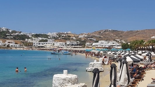 Ornos Beach