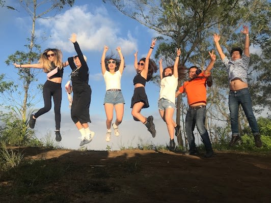 Mt Batur Volcano Sunrise