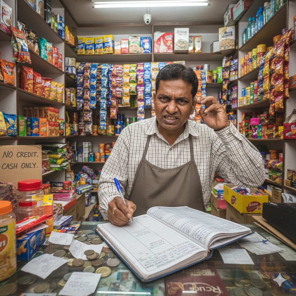 Manual pen and paper billing