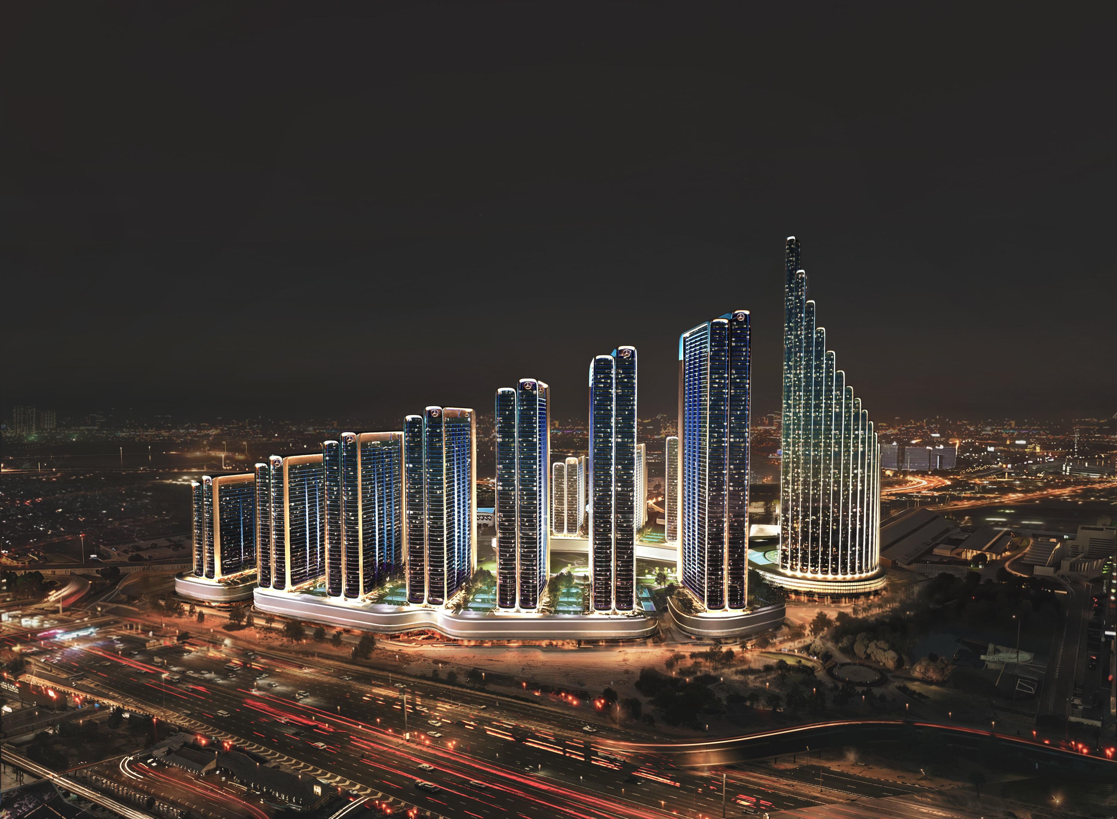 Mercedes-Benz Places Binghatti City