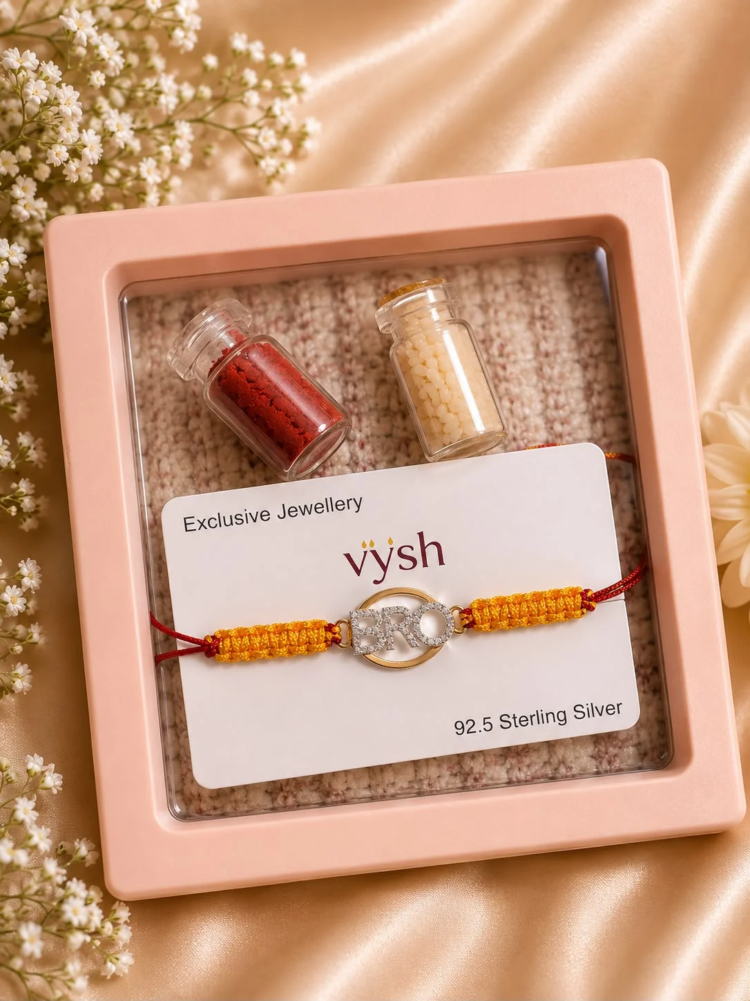 BRO Sterling Silver Rakhi
