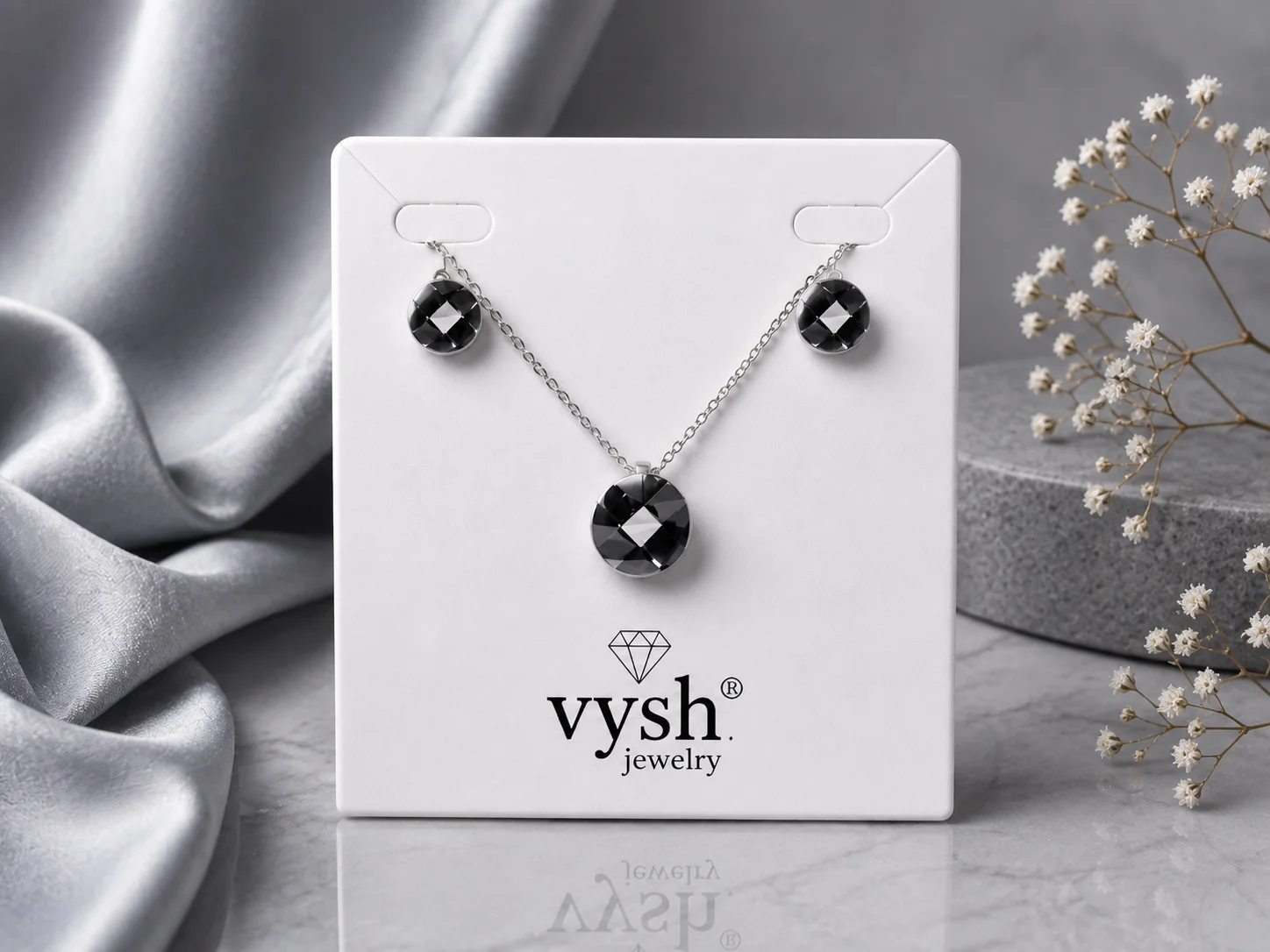 Midnight Glow Silver Set