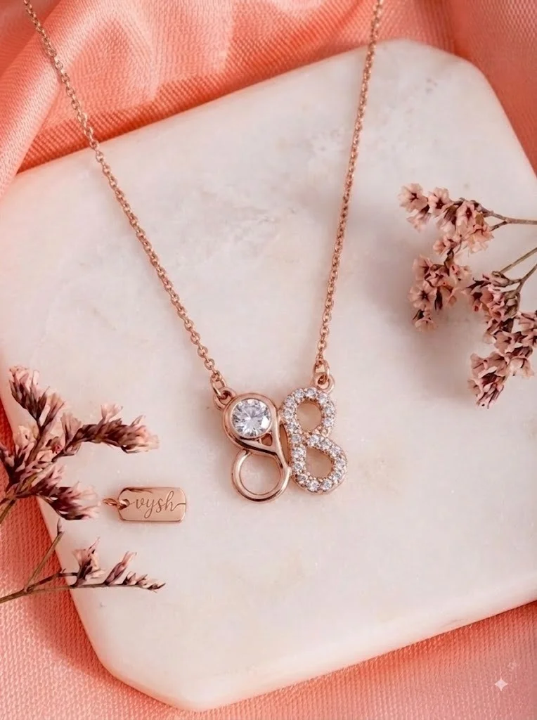 Butterfly Glow Silver Chain