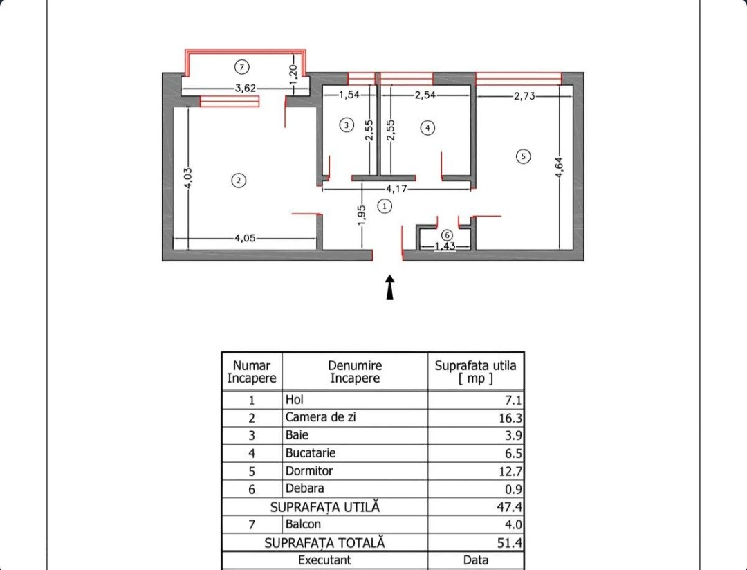 Apartament 2 camere Zona Bucovina — decomandat, izolat termic, parter înalt