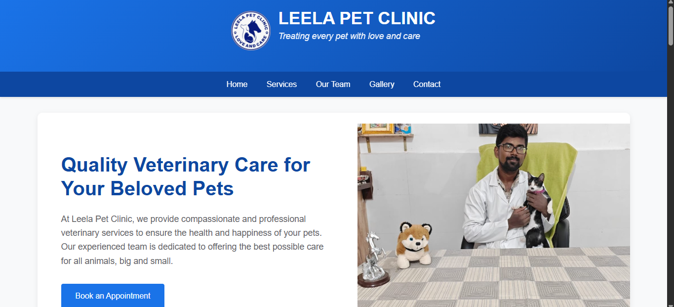 leela pet clinic