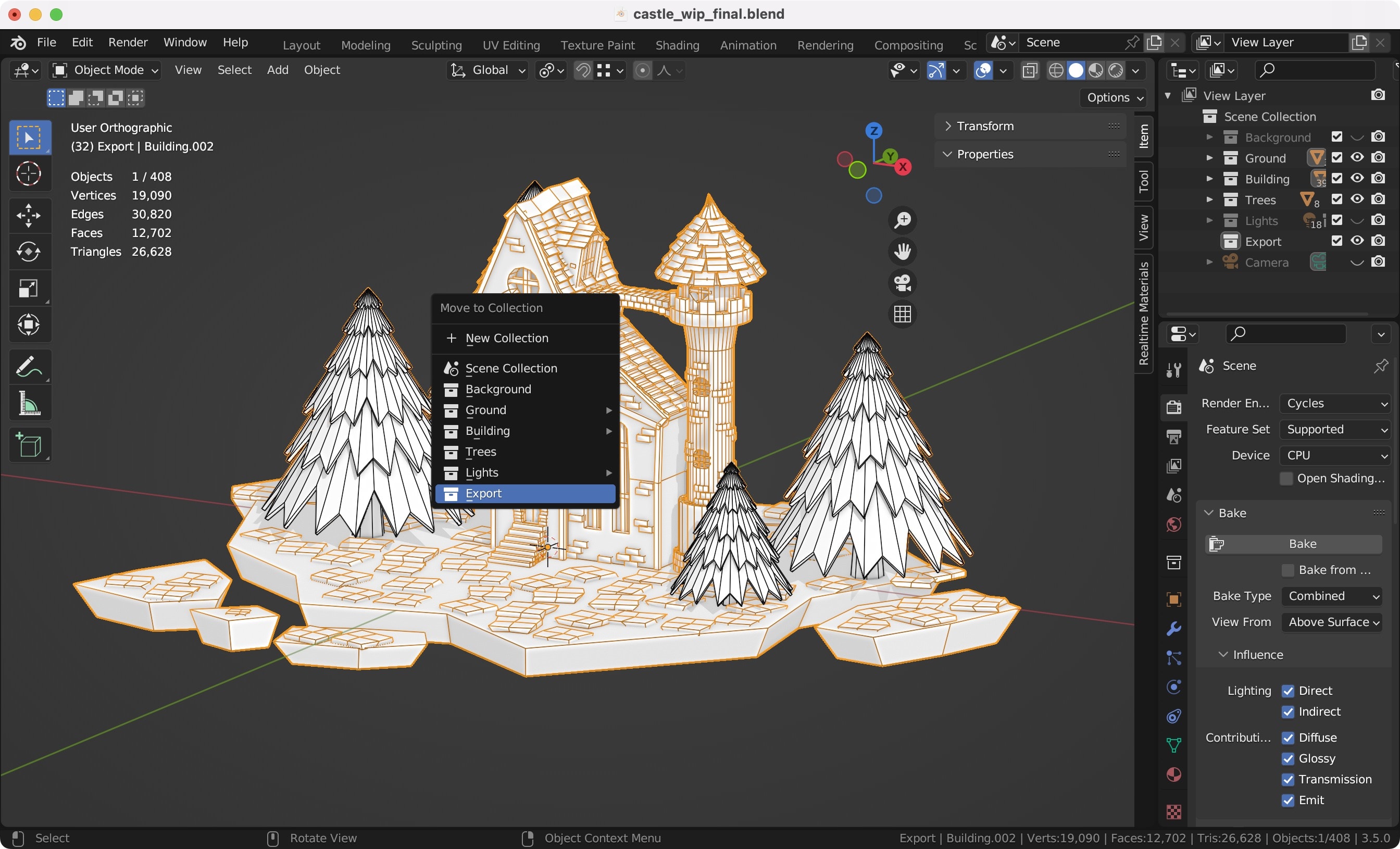 Add the merged model to a separate collection